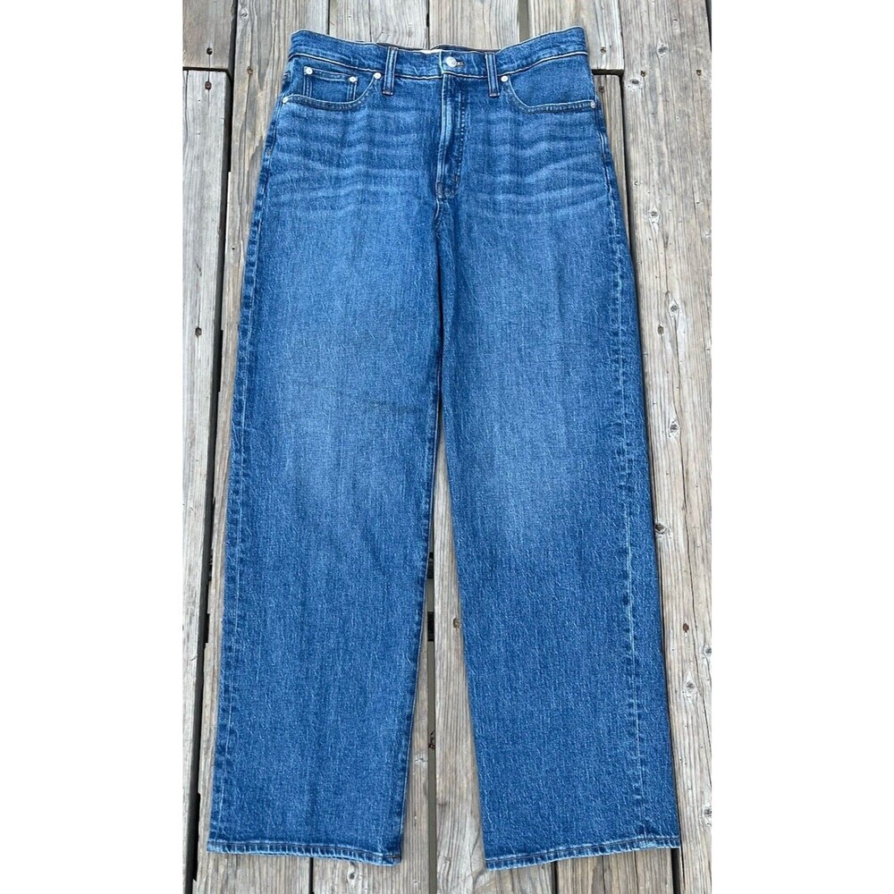 Madewell Women's 31T The Perfect Vintage Wide-Leg Jeans 32.5" inseam